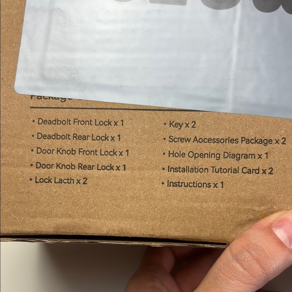 Ulecoce U18R-B keypad Deadbolt with Door Knob‎ - Picture 4 of 5